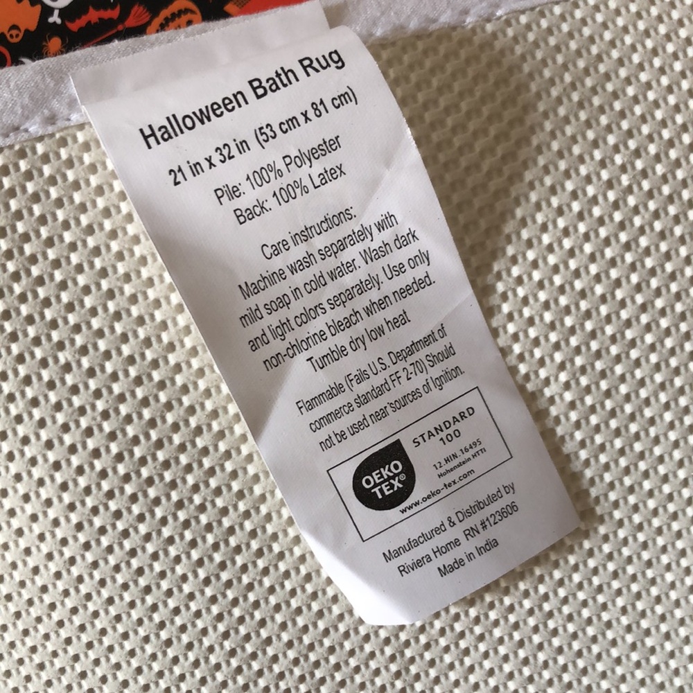 Autumn PUMPKINS Bath Mat Rug - Picture 7 of 9
